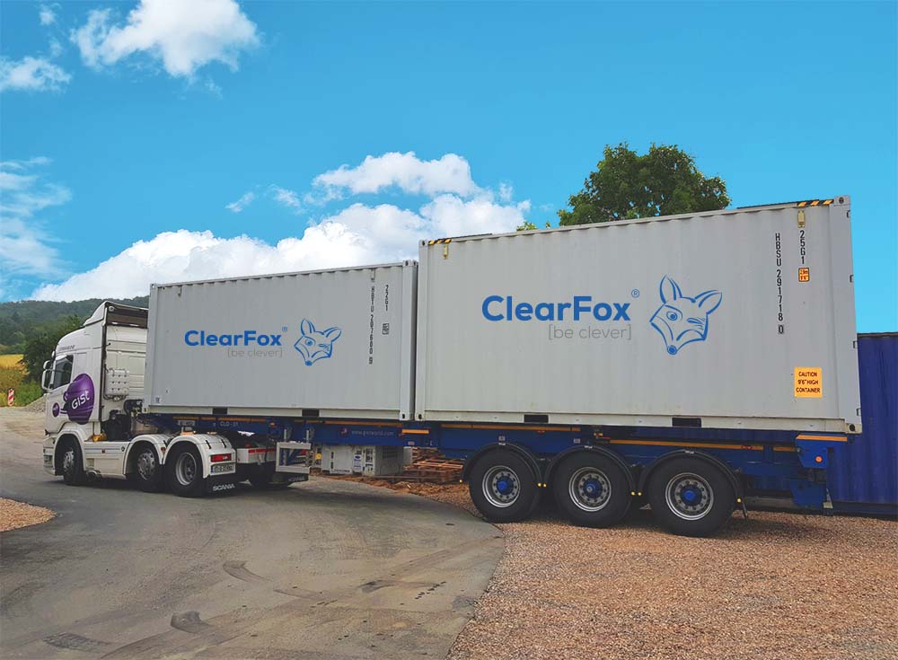 ClearFox wastewater treatment in a factory