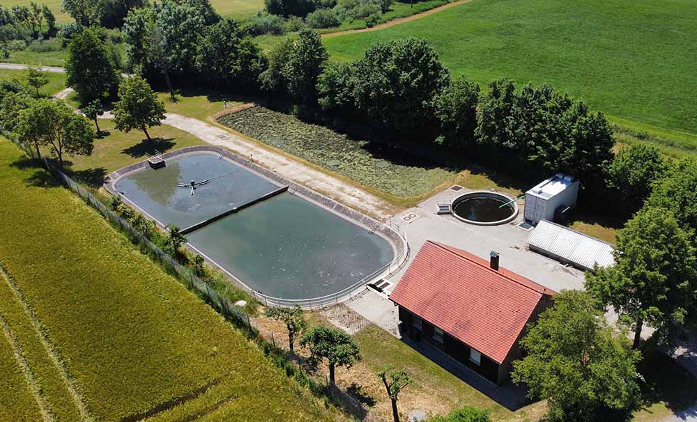 Municipal wastewater treatment plant in Pfalzpaint