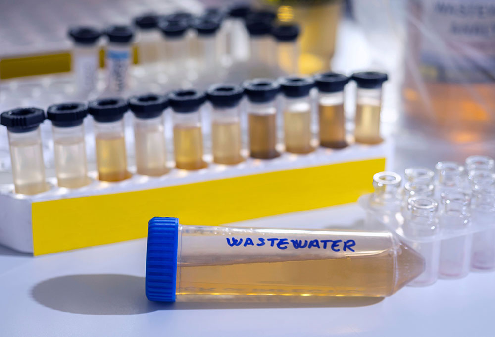 ClearFox pharmaceutical wastewater sample